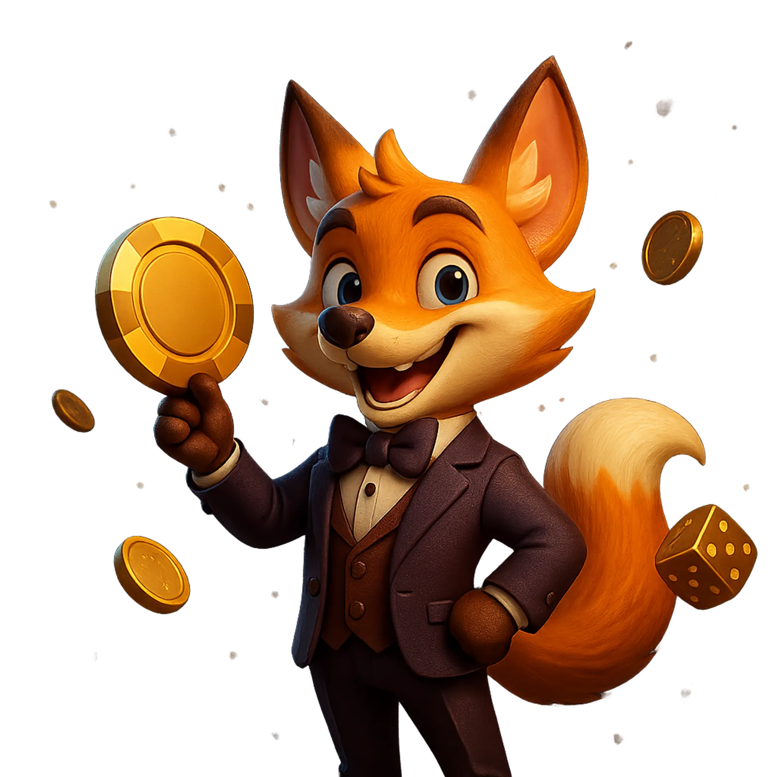 3D-rendered cinematic scene featuring a stylized glowing orb and ethereal particles for Betfun Casino's index page