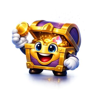 3D mascot embodying Betfun Casino's vibrant theme, with a clean background and soft rim lighting highlighting its form.